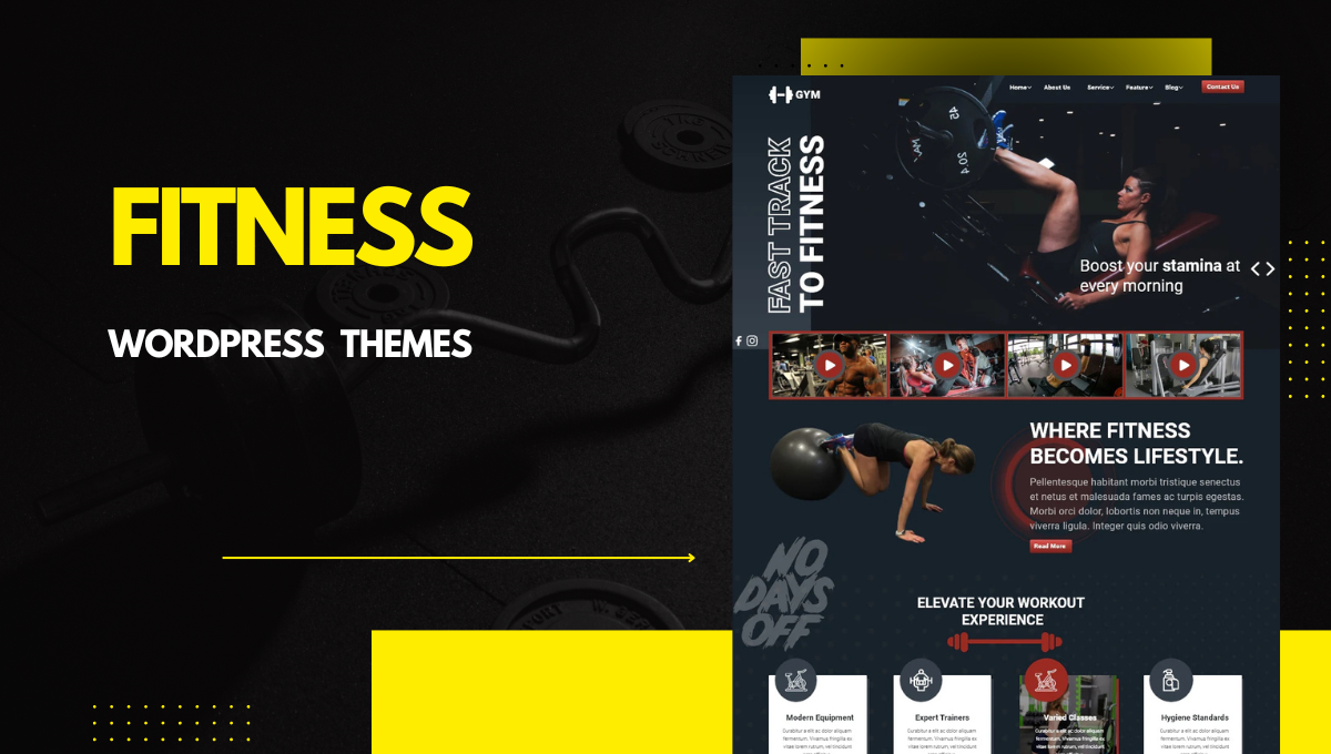 Fitness WordPress Themes – Buy WP Themes
