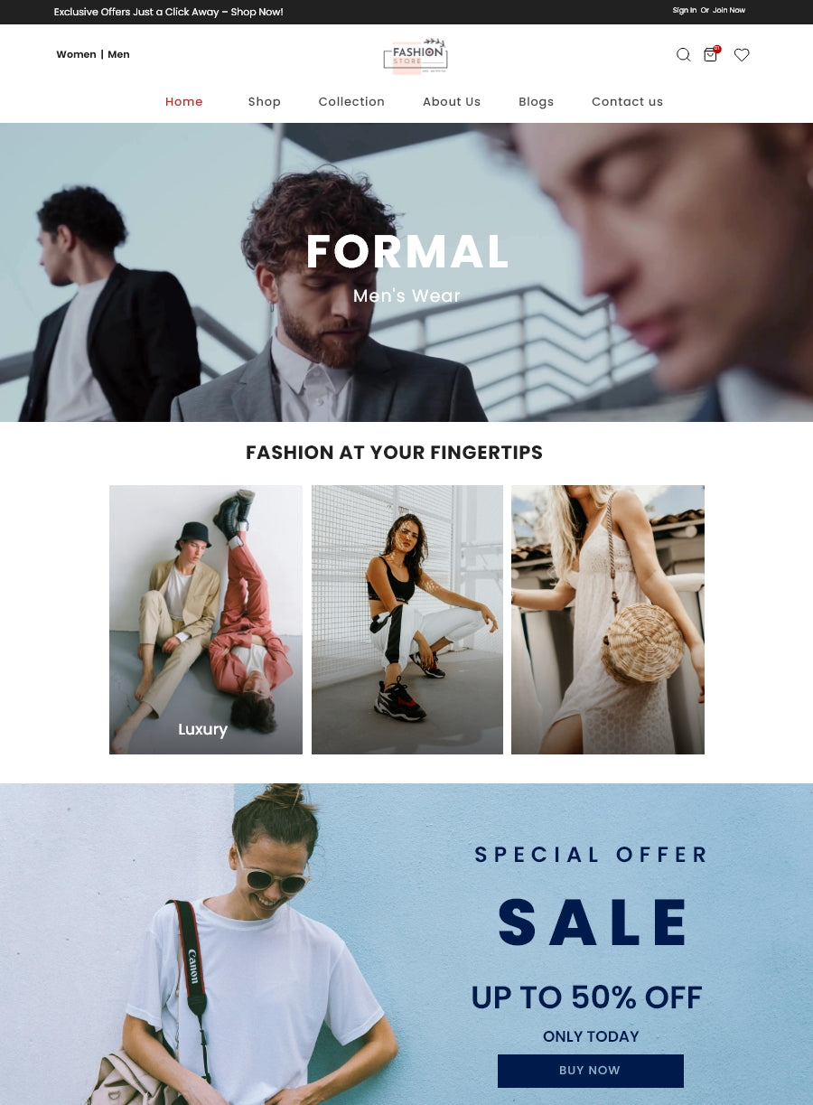 Premium Clothing Shop Wordpress Theme