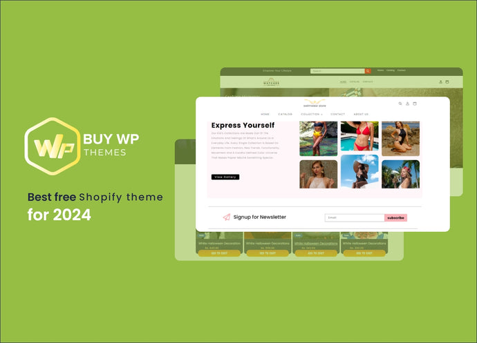 Best free Shopify theme for 2024