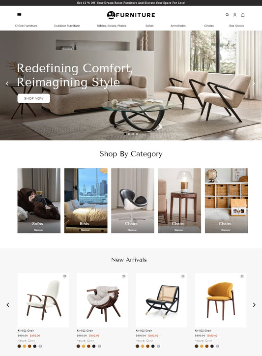 Free Furniture Wordpress Theme
