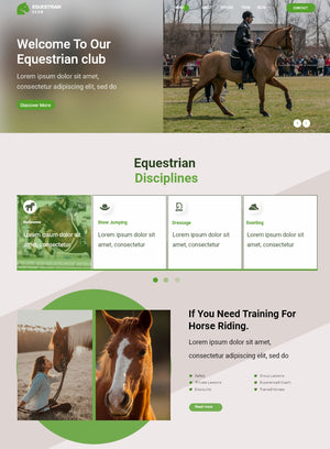 Equestrian Wordpress Premium Theme