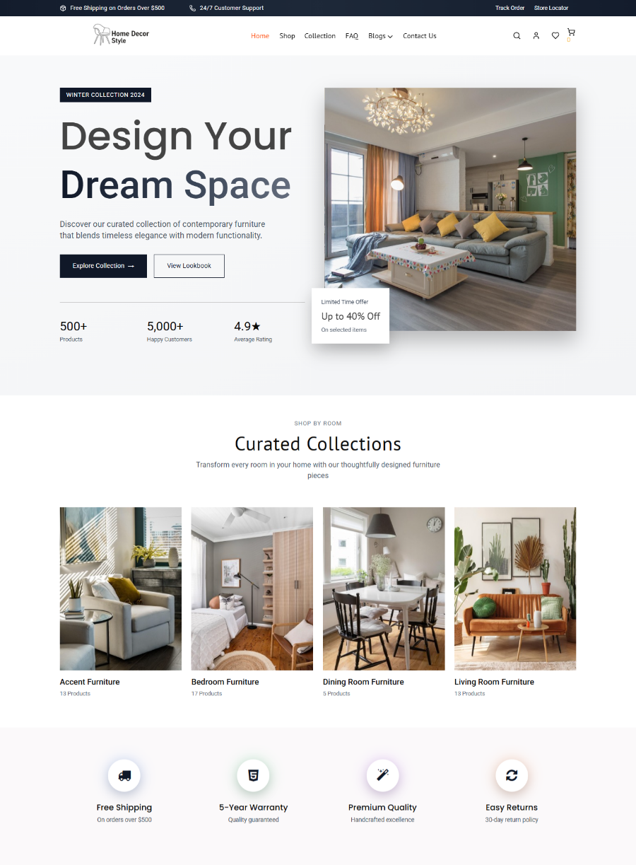Home Decor Wordpress Theme